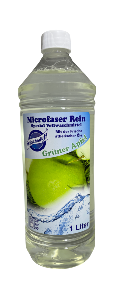 Mikrofaser Rein Spezial Vollwaschmittel Grüner Apfel